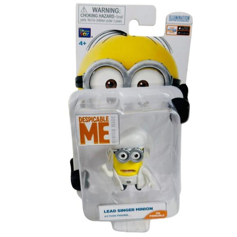 DESPICABLE ME Lead Singer‎ Minion "2 Action Figure